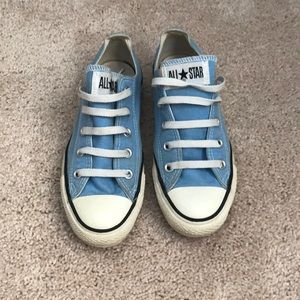 Blue converse